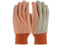 91-910PDO Boss Cotton Canvas 10 oz. Premium Grade Orange PVC Dot Grip Orange KW Mens