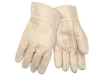 MCR 9124KI Hot Mill Regular Weight 2 1/2 Band Top Knuckle Strap | Durable Work Gloves