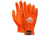 MCR 9178NFOS Memphis Orange Kevlar 13 ga HiVis Orange Kevlar shell Orange Nitrile Foam Palm and Fingertips ANSI Level 4
