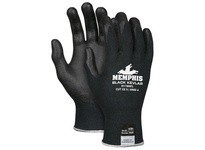 MCR 9178NFXS 13 Gauge Black Kevlar /Synthetic Shell Black Nitrile Foam Coated Palm and Fingertips