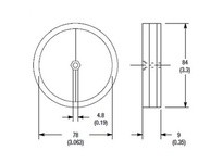 Allen Bradley 92-124 Reflector
