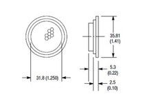 Allen Bradley 92-47 Reflector | High-Quality Industrial Supplies