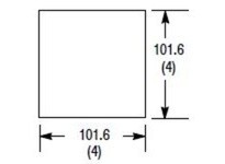 Allen Bradley 92-91 Reflector High Temperature Reflective Metal | YarinInd