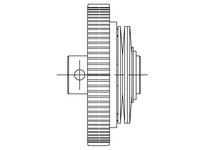 Thomson Linear 9200-271-011 CLUTCH R/K 500 B KEY Actuator