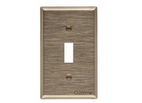 CPR-WDK 93071CUR Wallplate 1G Toggle Std CuVerro Rose