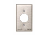 Cooper Eaton 93091CU Wlplt 1G Sgl Rec 1.46" Std CuVerro