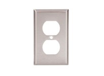 CPR-WDK 93101-BOX1 Wallplate 1G Duplex Receptacle Std SS