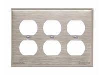 CPR-WDK 93103CU Wallplate 3G Dup Rec Std CuVerro | High-Quality Industrial Supplies