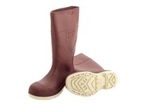 Tingley 93245-9 PREMIER PVC Knee Boots Steel Toe Size 9 | Brick Red/Cream