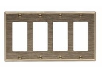 CPR-WDK 93404CUR Wallplate 4G Dec Std CuVerro Rose | YarinInd