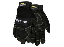 MCR 935CHXL Cheetah Multitask Black Synthetic Leather Gloves | Durable & Adjustable
