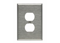 Cooper Eaton 93801-BOX Wallplate 1G Duplex Receptacle | YarinInd