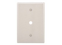 Cooper Eaton 93896-BOX Wallplate 1G with .375" Hole Oversize SS
