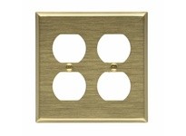 Cooper Eaton 94102 Wallplate 2G Duplex Receptacle | Durable & Reliable
