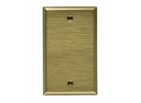 Cooper Eaton 94151 Wallplate 1G Blank Box Mount Std BR