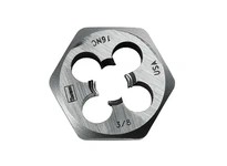 IRWIN 9434 3/8" - 16 NC HCS Hex Die - Carded | High-Quality Industrial Tool
