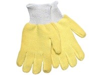 MCR 9436KMS Regular Weight Terry KEVLAR/Brown Cotton Blend | Durable Gloves