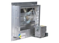 Airmaster 94463 LE47A Adjustable Intake Louver 42"W x 78"H | High-Quality Industrial Supply