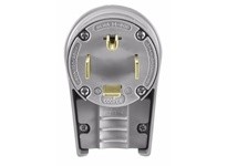 Cooper Eaton 9462AN Plug Angle 60A 125/250V 3P4W Str Gray | Industrial Supplies
