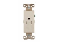 Cooper Eaton 9507TRDS Receptacle Aspire TR Single 15A 125V 2P3W DS