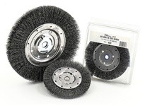 United Abrasives SAIT 95206 Bench Wire Wheel Carbon Steel | Durable Tools