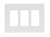 Cooper Eaton 9523WS Wallplate Aspire 3G Deco Screwless Mid WS