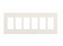 Cooper Eaton 9526DS Wallplate Aspire 6G Deco Screwless Mid DS