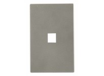 Cooper Eaton 9550SG Wallplate Aspire 1G 1Port Modular Mid SG