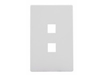 Cooper Eaton 9551SG Wallplate Aspire 1G 2Port Modular Mid SG | YarinInd
