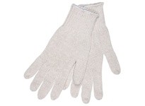 MCR 9636M Regular Weight Cotton/Polyester Natural Hemmed | Durable Industrial Supplies