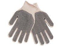 MCR 9660M Regular Weight Cotton/Polyester PVC Dot 2-Sides White