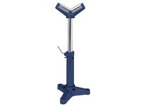 Palmgren 9670181 MSV18 V-ROLLER MATERIAL SUPPORT PEDESTAL STAND 18" | Durable Support Solutions