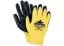 MCR 9693XXL UltraTech Nitrile KV 13 Gauge Stretch KEVLAR Shell Black Nitrile Dip Palm/Fingers