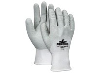 MCR 9698M UltraTech Latex 13 Gauge Stretch Nylon Shell Gray Textured Latex Over the Knuckle Dip