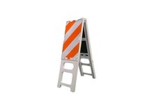 Cortina 97-01-007-01 14" x 44" High Intensity Striped Sheeting | Durable Industrial Supplies