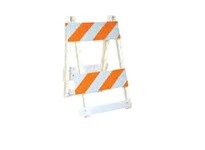 Cortina 97-11-002-11 Type II - Diamond Grade Fluorescent Orange Directional Arrow Top Panel 24" x 8" Top Panel 24" x 8" High Int