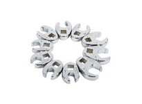 Sunex Tools 9710M 10 Piece 3/8" Dr. Metric Crowfoot Wrench Set