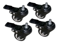 JET 98-0129 2" Swivel Lock Casters 3/8 (4 piece set)