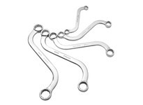 Sunex Tools 9940 5 PC. SAE FULL POLISH S-STYLE BOX WRENCH SET