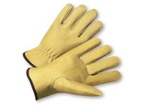 994KF/XL Pigskin Leather Drivers Keystone Thumb Red Fleece Lining | YarinInd