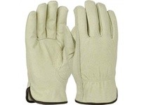 994KP/2XL Pigskin Leather Drivers Keystone Thumb White Thermal Lining Slip-On Cuff