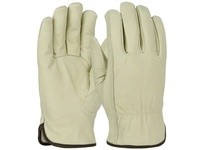 994KP/M Pigskin Leather Drivers Keystone Thumb White Thermal Lining Slip-On Cuff