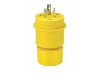 Cooper Eaton 9965PW Plug WT 20A 125/250V 3P3W H/L Yellow | Industrial Supplies