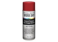 Krylon A04404007 A04404000 Industrial Work Day Enamel Paint Gloss Red Krylon 10 oz. -12
