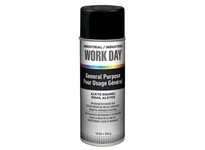 Krylon A04412007 A04412000 Industrial Work Day Enamel Paint Flat Black Krylon 10 oz. -12
