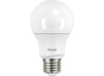 RAB A19-5-E26-850-DIM LED Bulb A19 5.7W 40EQ 480LM E26 CRI80 5000K DIM