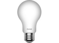RAB A19-5-E26-950-F-F Filament A19 5W 40EQ 450LM E26 CRI90 5000K Dim Frosted