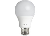 RAB A19-9-E26-927-DIM LED Bulb A19 9.5W 60EQ 800LM E26 CRI90 2700K DIM