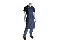 A2836D5 West Chester Denim Apron 3 Pockets Metal Grommets 28' X 36" WCPG