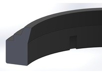 Dichtomatik A41-300X315X6.5 WIPER D STYLE NITRILE | YarinInd